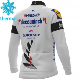 Maillot vélo 2021 Deceuninck-Quick-Step Hiver Thermal Fleece N006